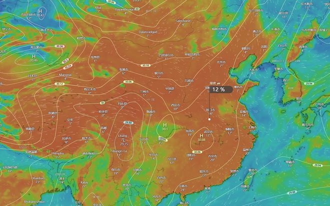 华南急转式回暖春节前确定：染红一片k8凯发入口新冷空气南下0度线深入(图6)
